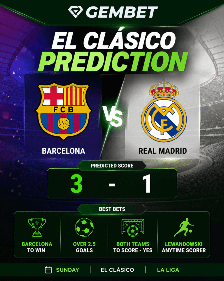 prediction barcelona vs madrid